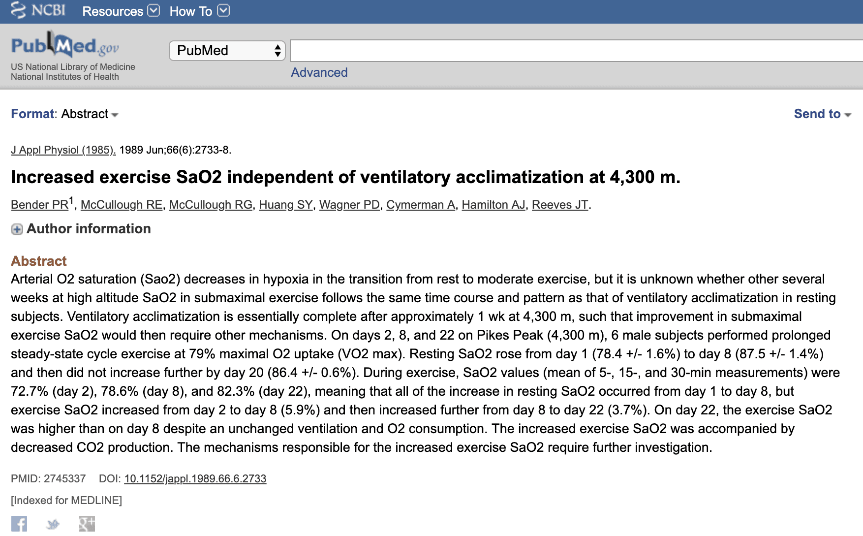 Altitude Training increases oxygen saturation